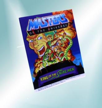 Masters of the Universe Mini-Comic (Figurenbeilage) "King of the Snake Men" von Mattel (einsprachig)
